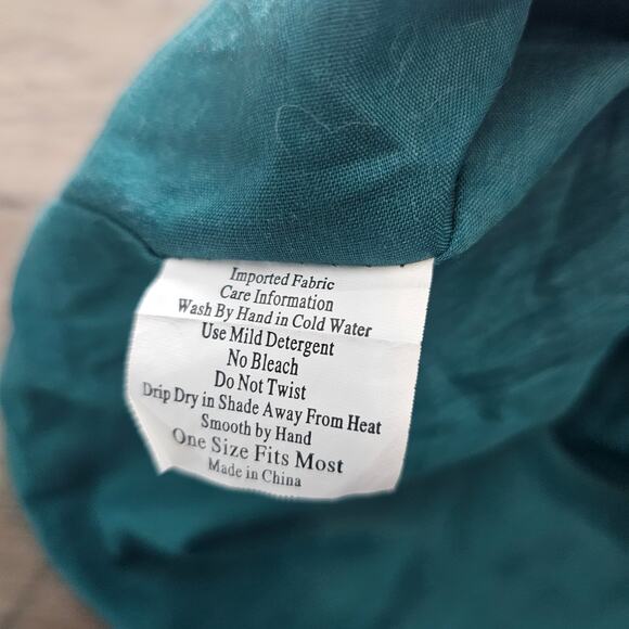 Vintage Christmas Cardigan Womens 2X Green Embroidered Snowman Cottage Granny - Picture 13 of 13